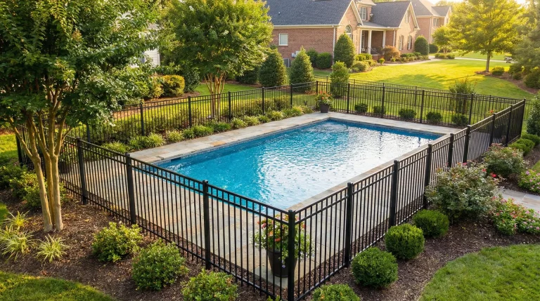 Aluminum Pool Fencing in Charlotte, NC & Lake Wylie