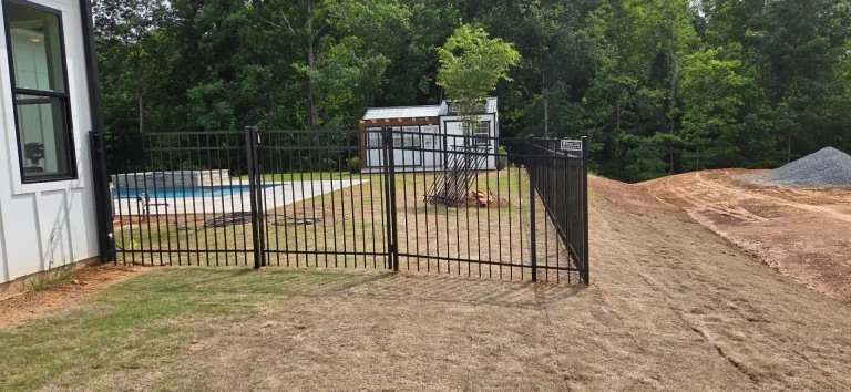 Aluminum Fence Installation in Indian Trail, NC for Backyards, Pools, and Pets